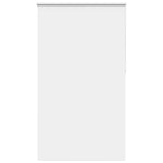 ZNTS Roller Blind Blackout White 130x230 cm Fabric Width 126.6 cm Polyester 4011992