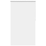 ZNTS Roller Blind Blackout White 130x230 cm Fabric Width 126.6 cm Polyester 4011992