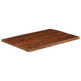 Table Top 90x80x2.5 cm Rectangular Solid Wood Reclaimed 371210