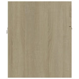 Sink Cabinet with Built-in Basin Sonoma Oak Engineered Wood 3070841