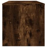 TV Cabinet Smoked Oak 100x40x40 cm Engineered Wood 815231
