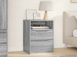 Bedside Table Grey Sonoma 40 x 30 x 467 cm Engineered Wood 888919