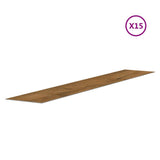 Wall Panels Wood Look Brown PVC 2.06 m 351815