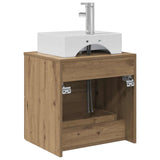 Wall-Mounted Sink Vanity Artisan Oak 49.5 x 41 x 62.5 cm 890285
