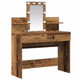 Dressing Table Old Wood 100 x 40 x 130 cm Engineered Wood 868850