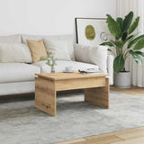 Coffee Table Artisan Oak 68x50x38 cm Engineered Wood 856629
