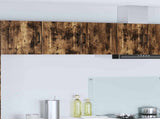 Wall Cabinet PORTO Smoked Oak 80 x 31 x 40 cm Engineered Wood 885290