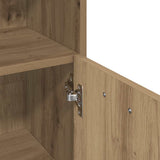 Bathroom Cabinet Artisan Oak 30x30x95 cm Engineered Wood 856138