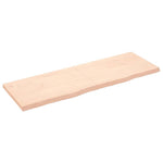 Table Top 180x60x cm Untreated Solid Wood Oak 3156331