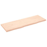 Table Top 180x60x cm Untreated Solid Wood Oak 3156331
