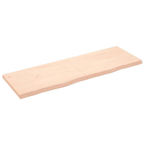 Table Top 180x60x cm Untreated Solid Wood Oak 3156331