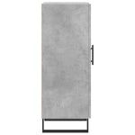 ZNTS Sideboard Concrete Grey 34.5x34x90 cm Engineered Wood 830472