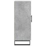 ZNTS Sideboard Concrete Grey 34.5x34x90 cm Engineered Wood 830472