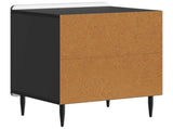 Bedside Cabinet Black 43 x 34.5 x 52 cm Engineered Wood 894337