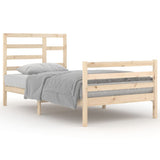Bed Frame without Mattress Solid Wood 100x200 cm 3105850