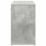 Shoe Cabinet Concrete grey 103 x 30 x 51 cm Engineered wood 808706