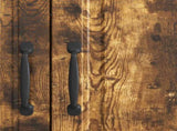 Sideboard Smoked Oak 89 x 34.5 x 77 cm Engineered Wood 895800