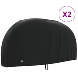 Bike Covers 2 pcs 200x70x110 cm 190T Oxford Fabric 3203407