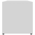 TV Cabinet White 80x34x36 cm Engineered Wood 801850