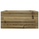 Garden Planter 50x50x23 cm Impregnated Wood Pine 847187
