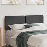 Upholstered Headboard with Headboard Brown and Dark Grey 140 cm 880069