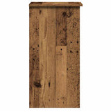 Desk with Shelves Old Wood 84x40x78 cm Engineered Wood 860452