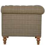 Multi Tweed 2 Seat Chesterfield IN075