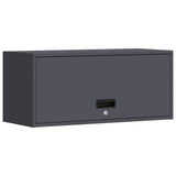Wall Cabinet for Garage with Gas-lift Door Anthracite 883278