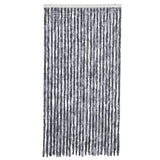 Fly Curtain Silver 100x230 cm Chenille 377380