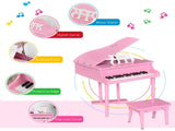 30 Keys Mini Kids Piano for Child with Music Stand and Bench Best Gifts Toy T3398P350119