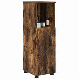 Bathroom Cabinet with Storage Smoked Oak 30 x 35 x 95 cm 883319