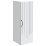 Wall-Mounted Cabinet White 33 x 34.5 x 90 cm Engineered Wood 898925