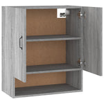 ZNTS Wall Cabinet Grey Sonoma 60x31x70 cm Engineered Wood 817589