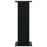 Plant Stand Black 30.5 x 30 x 80.5 cm Engineered Wood 899764