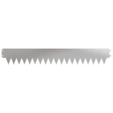 Lawn Edging 30 pcs 103 x 15 cm metal Silver 8008256