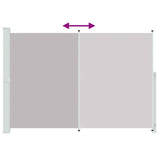 Patio Retractable Side Awning 200x300 cm Grey 313413