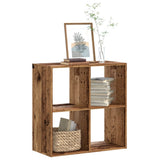 Bookcase Old Wood 68.5x32x68.5 cm Engineered Wood 852832