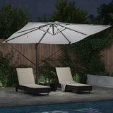 Umbrella Sand 286 x 284 x 270 cm Aluminium and Polyester 42003319