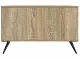 Coffee Table Sonoma Oak 90 x 50 x 40 cm Engineered Wood 895647