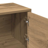 TV Cabinet Artisan Oak 102x30x37.5 cm Engineered Wood 855817