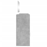 4 Piece Dressing Table Set Concrete Grey Engineered Wood 3276528