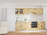 Cabinet SKI 8 pcs Honey Brown Solid Pine Wood 3392651
