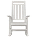 Garden Rocking Chair White 92 x 70 x 108cm HDPE 42006613
