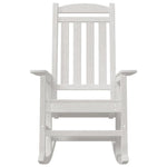 Garden Rocking Chair 2 pcs White 70 x 92 x 108cm Plastic 3335810
