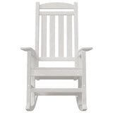 Garden Rocking Chair 2 pcs White 70 x 92 x 108cm Plastic 3335810