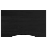 Workbench Dark Brown 100x60x cm Solid Wood Oak 3309721