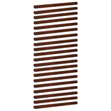 Garden Cover Profile 20 pcs 100 x 5 x 5 cm Weathering Steel 8013010