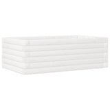 Garden Planter White 70x40x23 cm Solid Wood Pine 847219