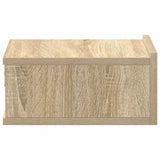 800313 Floating Nightstands 2 pcs Sonoma Oak 40x30x15 cm Engineered Wood