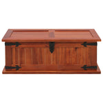 Storage Chest 60x25x22 cm Solid Acacia Wood 247240